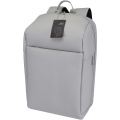 SMART 15" GRS pārstrādāta klēpjdatora mugursoma 18L, Gaiši pelēks