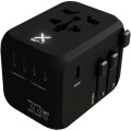SCX.design T16 universālais ceļojumu adapteris, Melns