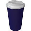 Americano® Infiniti 350 ml izolēta glāze ar pret izšļakstīšanos drošu vāku, Krēslas violets