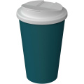 Americano® Infiniti 350 ml izolēta glāze ar pret izšļakstīšanos drošu vāku, Dziļi jūras zaļa