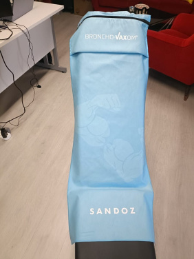 Ātri žūstošs fitnesa dvielis ar logotipu