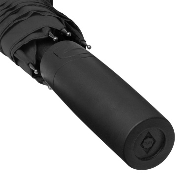 FARE vētras izturīgs automātiskais lietussargs Windproof PLUS 105 cm ar logotipu, melns – detaļas skats 5