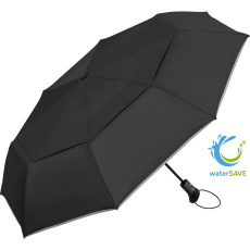 FARE® Magic Windfighter® Carbon 2.0 liels automātiskais kabatas lietussargs ar logotipu