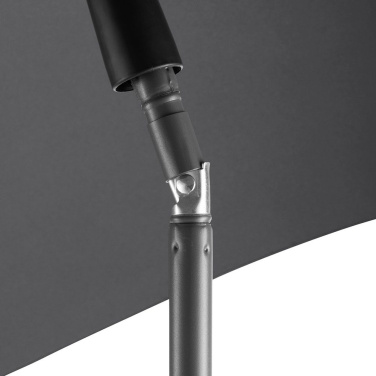 FARE® Parasol XL saulessargs, Ø 235 cm ar logotipu, pelēks – detaļas skats 6