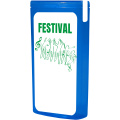 MiniKit festivāla komplekts, Caurspīdīgi zila