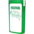 MiniKit festivāla komplekts, Caurspīdīgi zaļa
