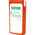 MiniKit festivāla komplekts, Caurspīdīgi sarkans
