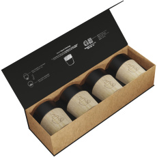 SCX.design D06 4-daļīgs magnētiskās keramikas kafijas krūzes komplekts