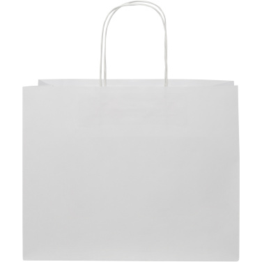 Kraft 120 g/m2 papīra maisiņš ar savītiem rokturiem - 31 x 12 x 25 cm, produkta attēls