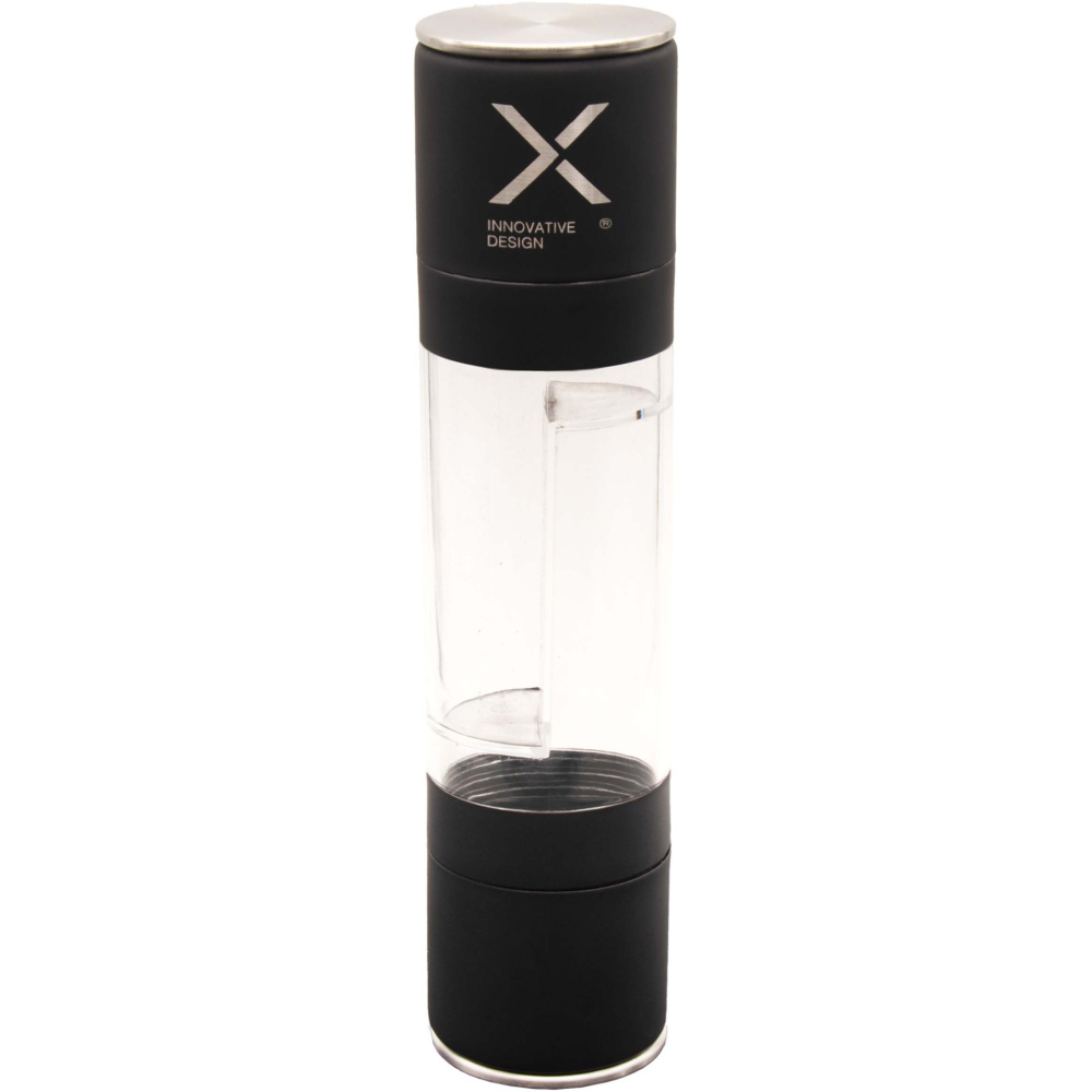 SCX.design K08 sāls un piparu keramikas dzirnaviņas, Melns, produkta attēls