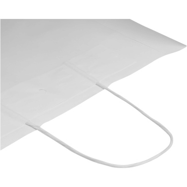 Kraft 80-90 g/m2 papīra maisiņš ar savītiem rokturiem - 32 x 17 x 39 cm, produkta attēls