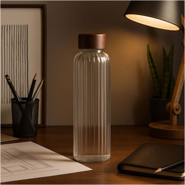 Citizen Green Purflow 500 ml borsilikāta stikla ūdens pudele, produkta attēls, Caurspīdīgs (2)