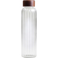Citizen Green Purflow 500 ml borsilikāta stikla ūdens pudele, Caurspīdīgs
