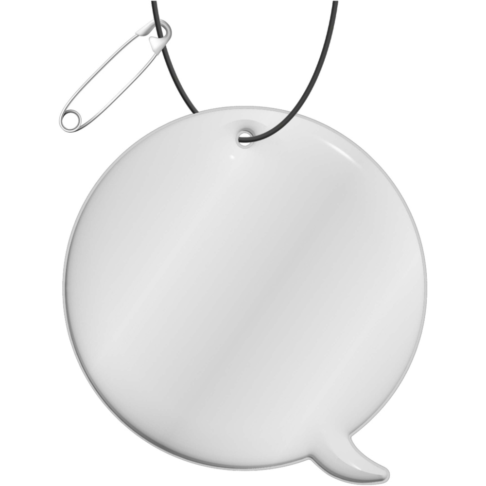 RFX™ H-09 atstarojošais PVC pakaramais ar uzrakstu, produkta attēls