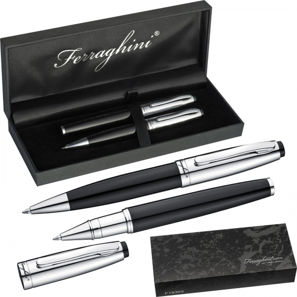 Lodīšu un rullīšu pildspalvu komplekts Ferraghini ANASTAZJA, produkta attēls