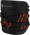 Daudzfunkcionāla bandana BANDANA Schwarzwolf, melns