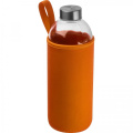 Stikla pudele ar uzmavu 1000 ml JESSICA, oranža