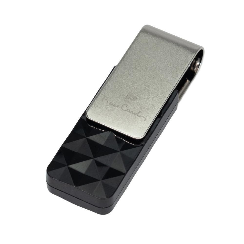 USB zibatmiņa PIERRE CARDIN 32GB 2.0, melns, produkta attēls