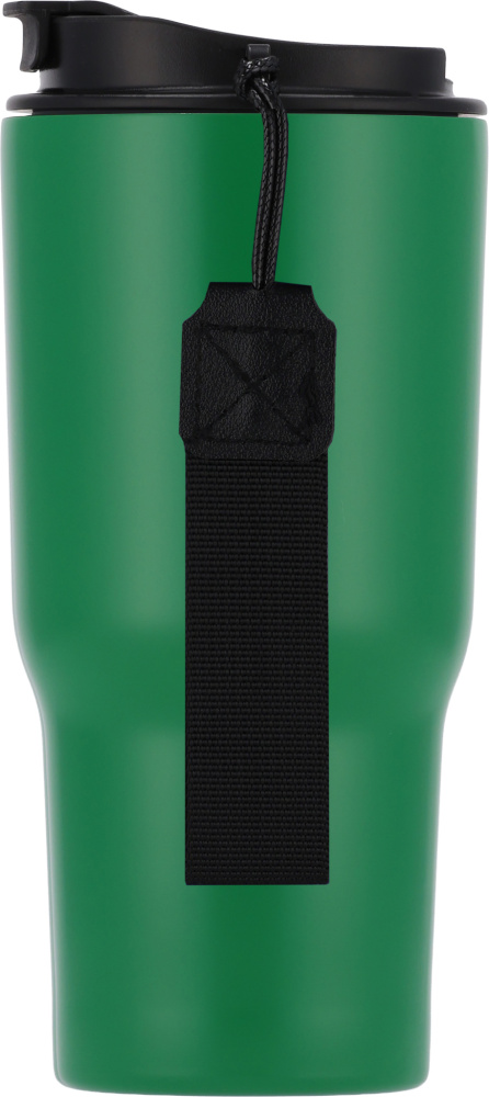 Termokrūze 550 ml, izgatavota no pārstrādāta tērauda DANA, zaļš, produkta attēls