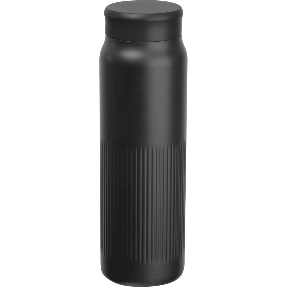 Termo pudele 700 ml TAZIO, melns, produkta attēls