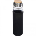 Stikla pudele ar uzmavu 600 ml RAMONA, melns