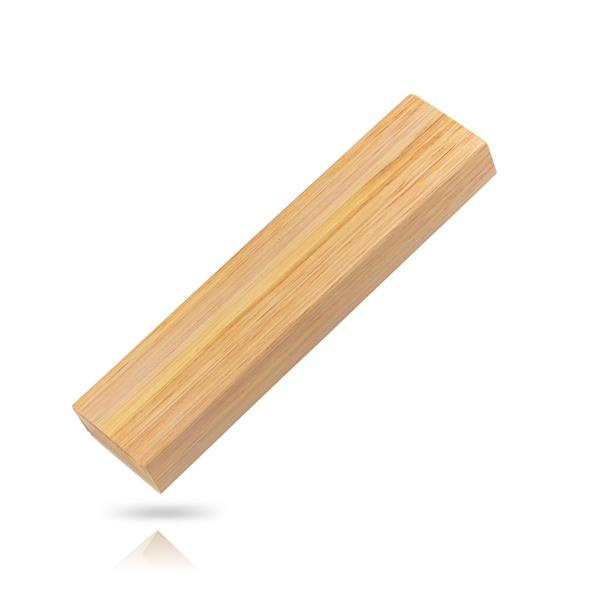 Kartona maciņš ar bambusa rakstu 1 lodīšu pildspalvai / Bambox, Gaiši brūna, produkta attēls