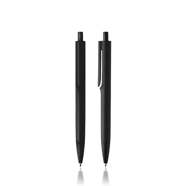 Plastmasas lodīšu pildspalva, vienkrāsaina / Coly, melns, produkta attēls