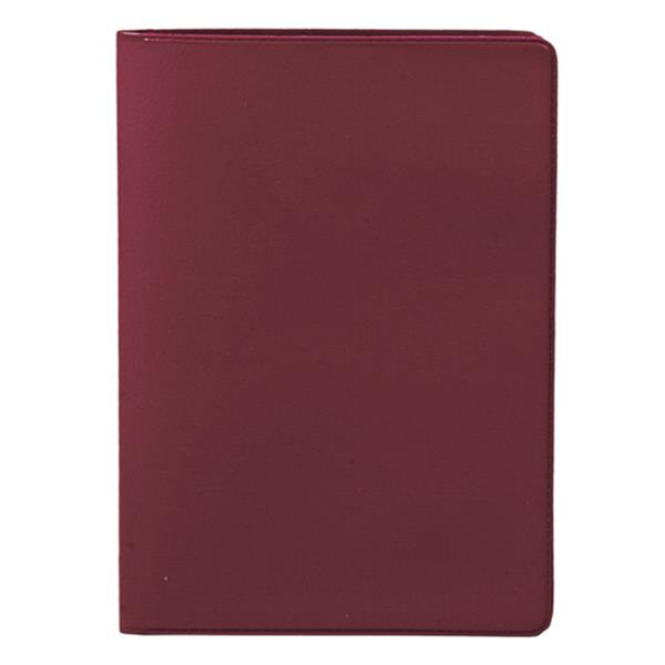 PVC dokumentu turētājs, 2 kabatas / Holdex, bordo, produkta attēls