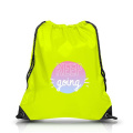 P-210D Soma ar aukliņu / Runbag, Fluorescējoši dzeltens