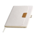 A5 piezīmju grāmatiņa, pārklāta ar samta audumu / Cord Note, bēša