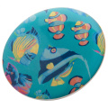 DomeBadge – magnētiskā nozīmīte, balts