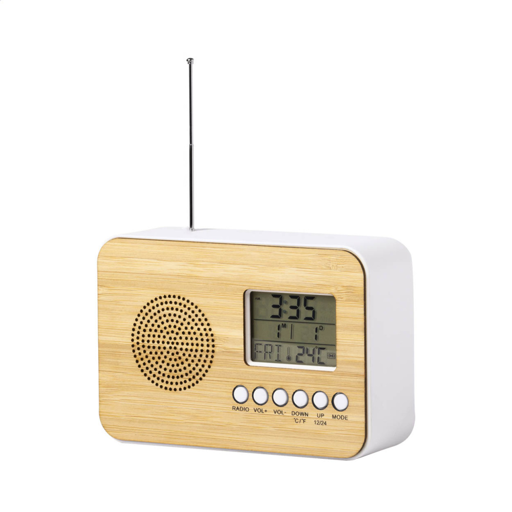 Bordio – radio galda pulkstenis, produkta attēls