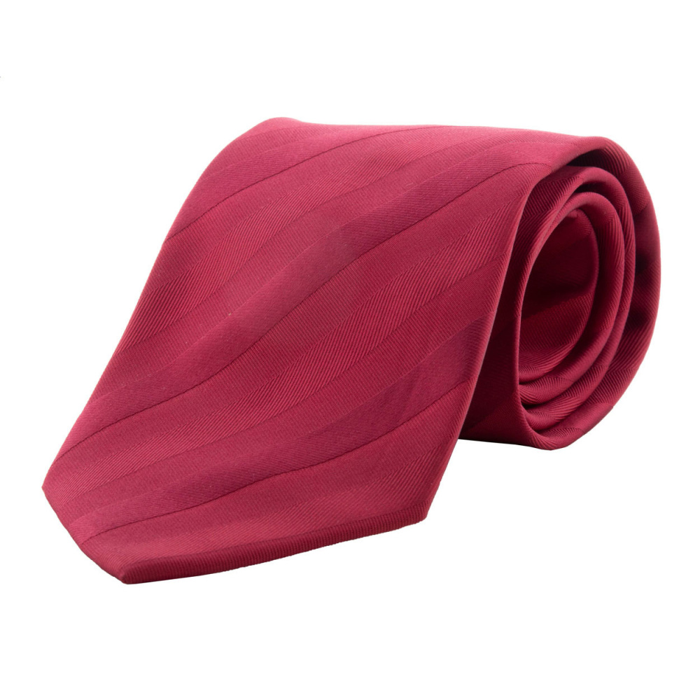Stripes – kaklasaite, bordo, produkta attēls