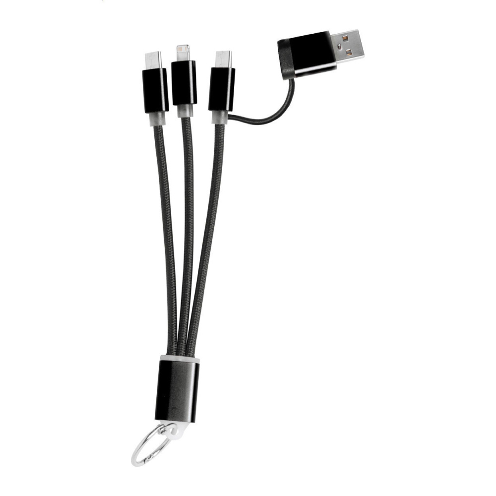 Rashort – atslēgu piekariņš USB lādētāja kabelis, produkta attēls