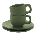 Caturra – espresso krūzīšu komplekts, zaļš