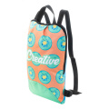 SuboBag Picoback – pielāgota RPET mugursoma, melns