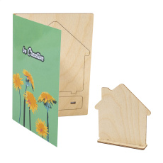 SendCraft – pasūtījuma puzles pastkarte, māja