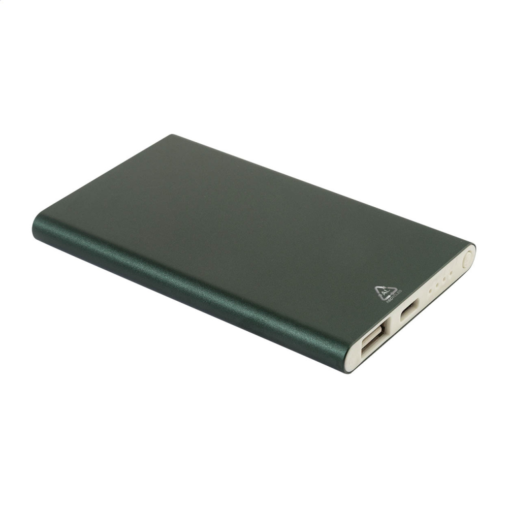 RaluFour – power bank, zaļš, produkta attēls