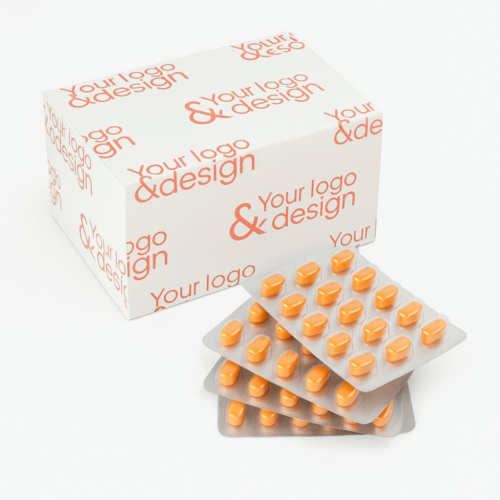 Konfekšu blistera mini iepakojumi, 90 gab., produkta attēls