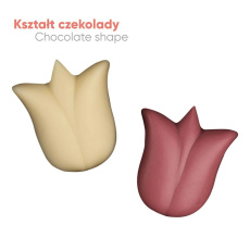 Šokolādes tulpju komplekts, 4 gabali