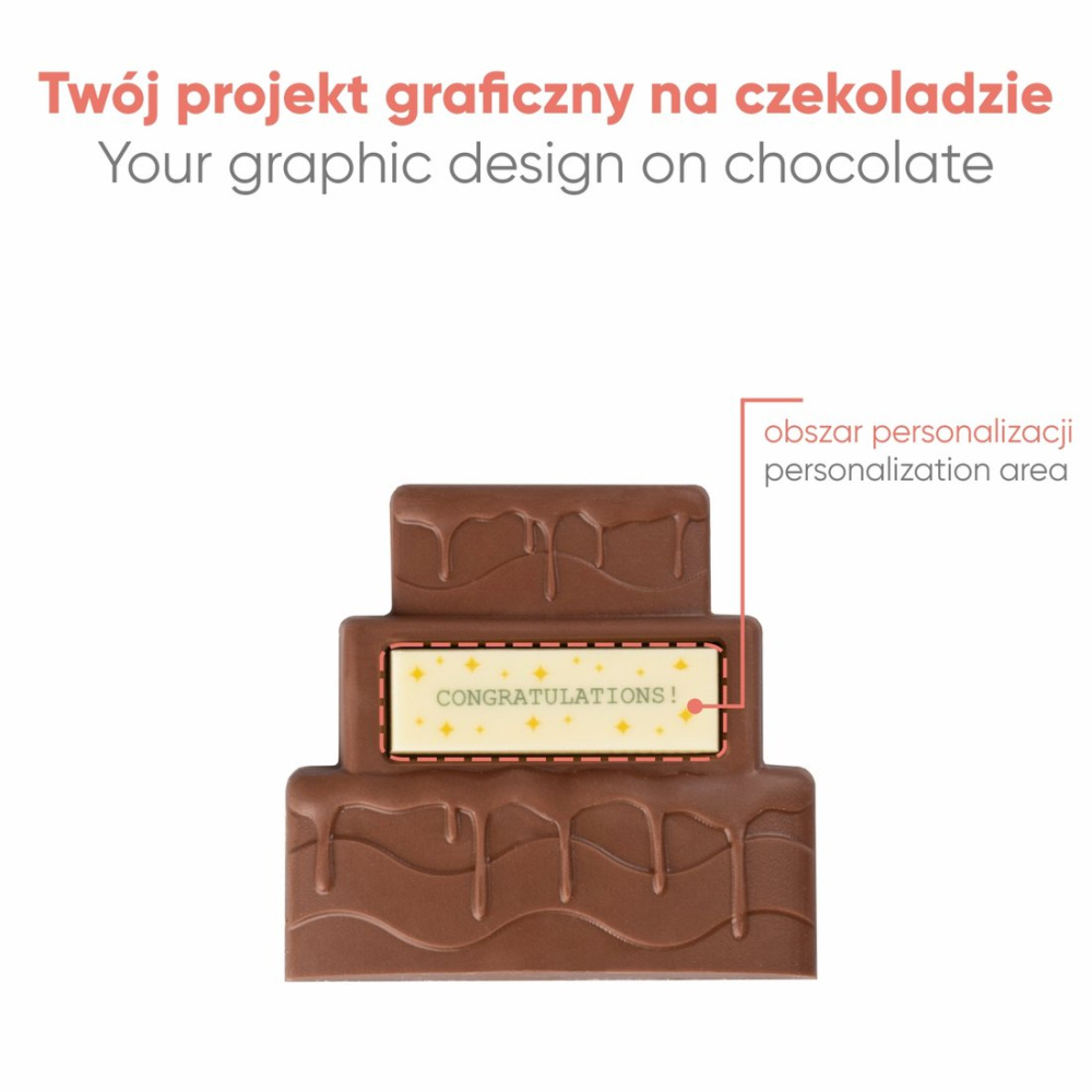 Šokolādes Choco4Mat kūkas apdruka pēc pasūtījuma, produkta attēls (1)