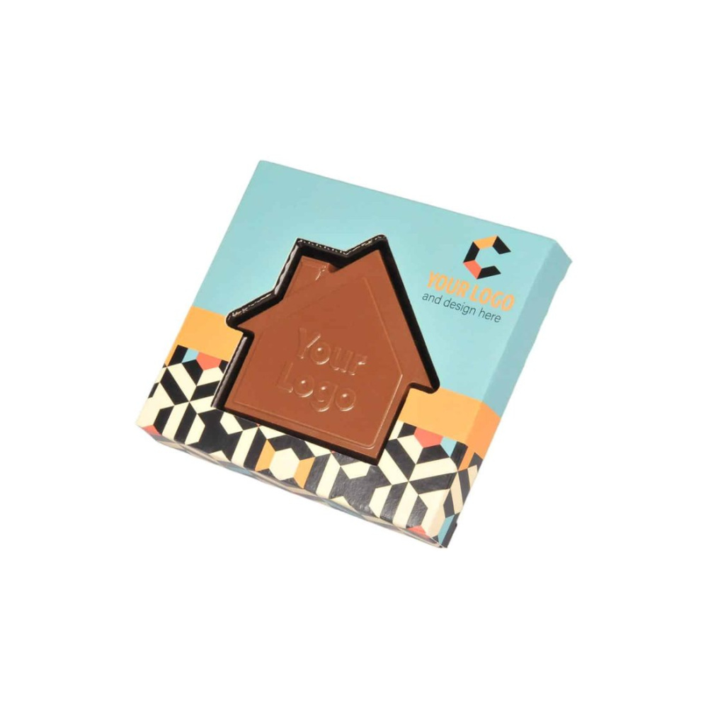 Pašdarināta šokolādes Choco4Mat mini māja, produkta attēls (1)