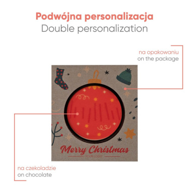 Pasūtījuma šokolādes Choco4Mat mini apļa apdruka, produkta attēls (3)