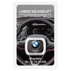 Reklāmas saldumu reklāmas karte - Super Mini