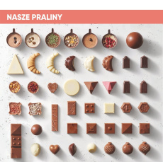 Pralinē saldo sfēras turētājs - aplis