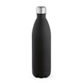 Mississippi 1100 pudele pārstrādāts nerūsējošais tērauds 1100 ml. Dubultsienu un hermētiska., Melns