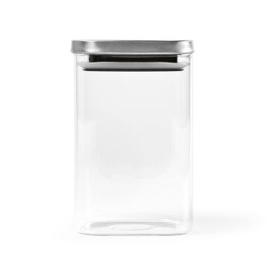 Delacroix 1200 tvertne no borosilikāta stikla, 1270 ml, pārstrādāts nerūsējošais tērauds vāks, produkta attēls (2)