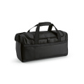 Sanpaulu M sporta soma 25L rPET ripstop. Atstarojošas sloksnes, Melns