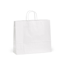 Etna XL balts FSC® kraftpapīra maisiņš. 100 g/m². Ražots Portugālē.