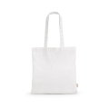 Everest iepirkumu soma pārstrādāta kokvilna 140g/m². 65 cm rokturi., Balts